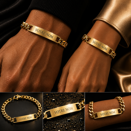 Gravure Royale™ - Votre Bracelet Personnalisé