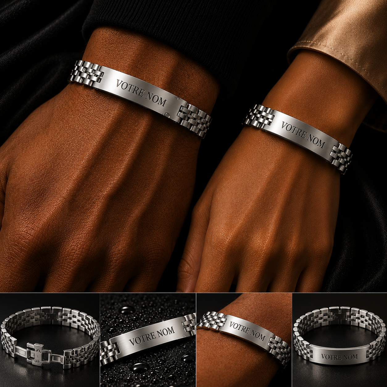 Gravure Royale™ - Votre Bracelet Personnalisé